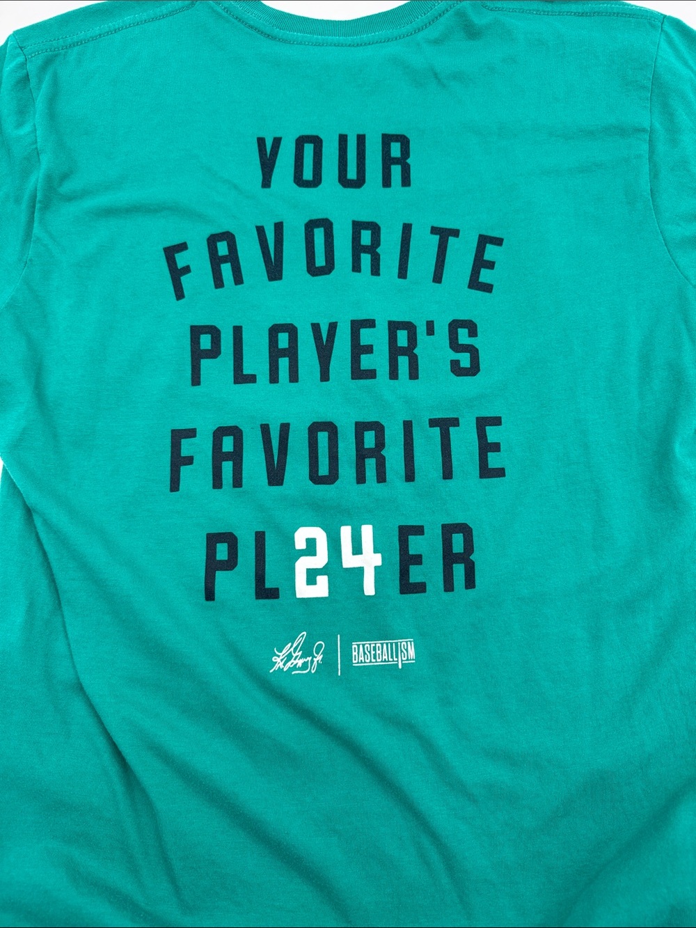 Baseballism Men’s Teal Graphic Ken Griffey Jr Bubblegum Tee - - Picture 2 of 3